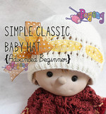 KIT Pemula: Classic Baby Hat Knitting Kit